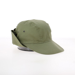 Casquette Cache-nuque Outdoor Imperméable Olive - Traclet