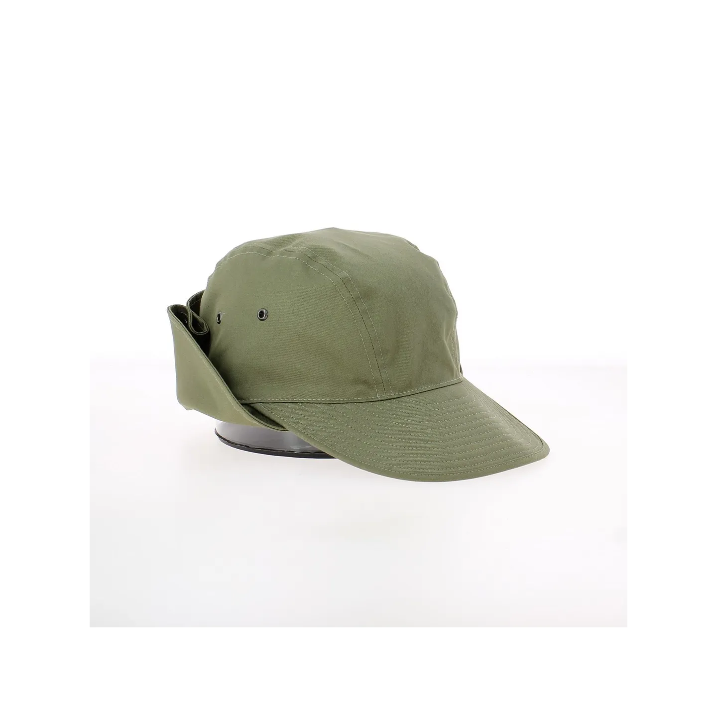 Casquette Cache-nuque Outdoor Imperméable Olive - Traclet Reference : 12883 | Chapellerie Traclet