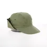 Casquette Cache-nuque Outdoor Imperméable Olive - Traclet Reference : 12883 | Chapellerie Traclet