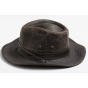 Chapeau Traveller Coton Gilo Marron - Traclet