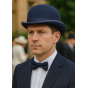 copy of Red Hermes Wool Felt Bowler Hat - Traclet