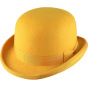 copy of Red Hermes Wool Felt Bowler Hat - Traclet