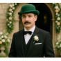 Emerald Green Wool Felt Bowler Hat - Traclet