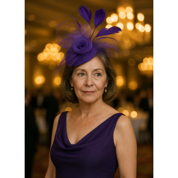 copy of Lilianne Ceremonial Comb Headpiece - Traclet