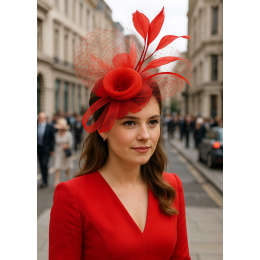 copy of Lilianne Ceremonial Comb Headpiece - Traclet