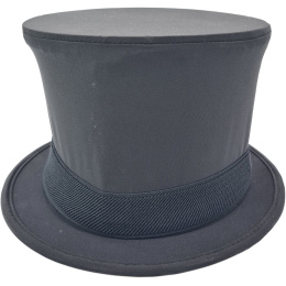 Chapeau Haut De Forme Pliable  & Claque Noir