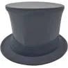Chapeau Claque - Haut De Forme Pliable  & Claque Noir  Reference : 22229| Chapellerie Traclet