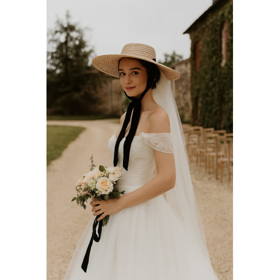 copy of Provencal Papini Hat Natural Straw - Traclet
