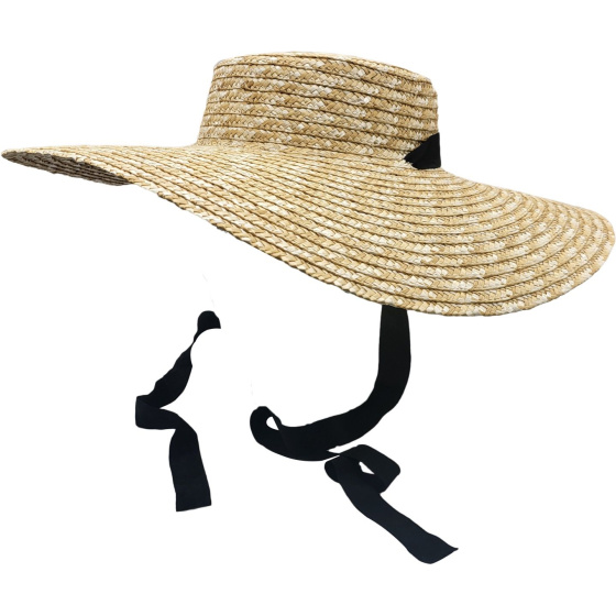 Provencal Hat Valentina Natural Straw - Traclet Provencal Hat Valentina Natural Straw - Traclet