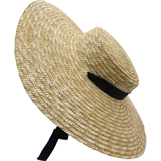 Chapeau Provençal Valentina Paille Naturelle - Traclet