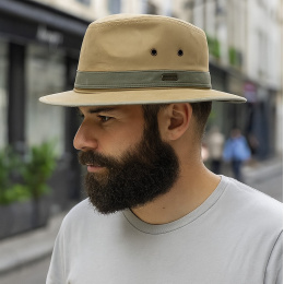 Chapeau Traveller Auckland Coton Bi colore - Traclet
