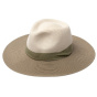 Chapeau Fedora Vineyard Ivoire & Olive UPF50+ - House of Ord