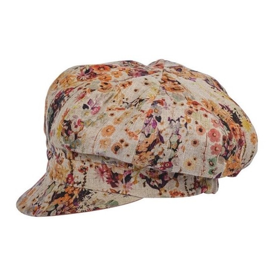Casquette Gavroche Safari Gav Réversible Lin Sable - Traclet