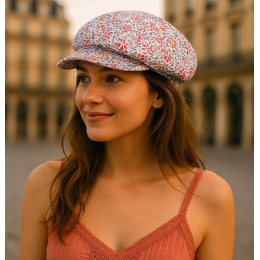 Cotton Newsboy Cap Plaisance - Traclet