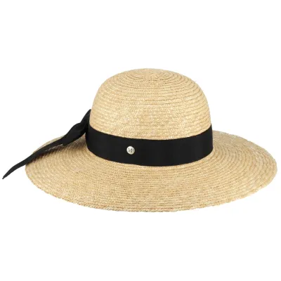 Capeline Femme Valeria En Paille Naturelle - Flechet réf 22246 chapellerie traclet