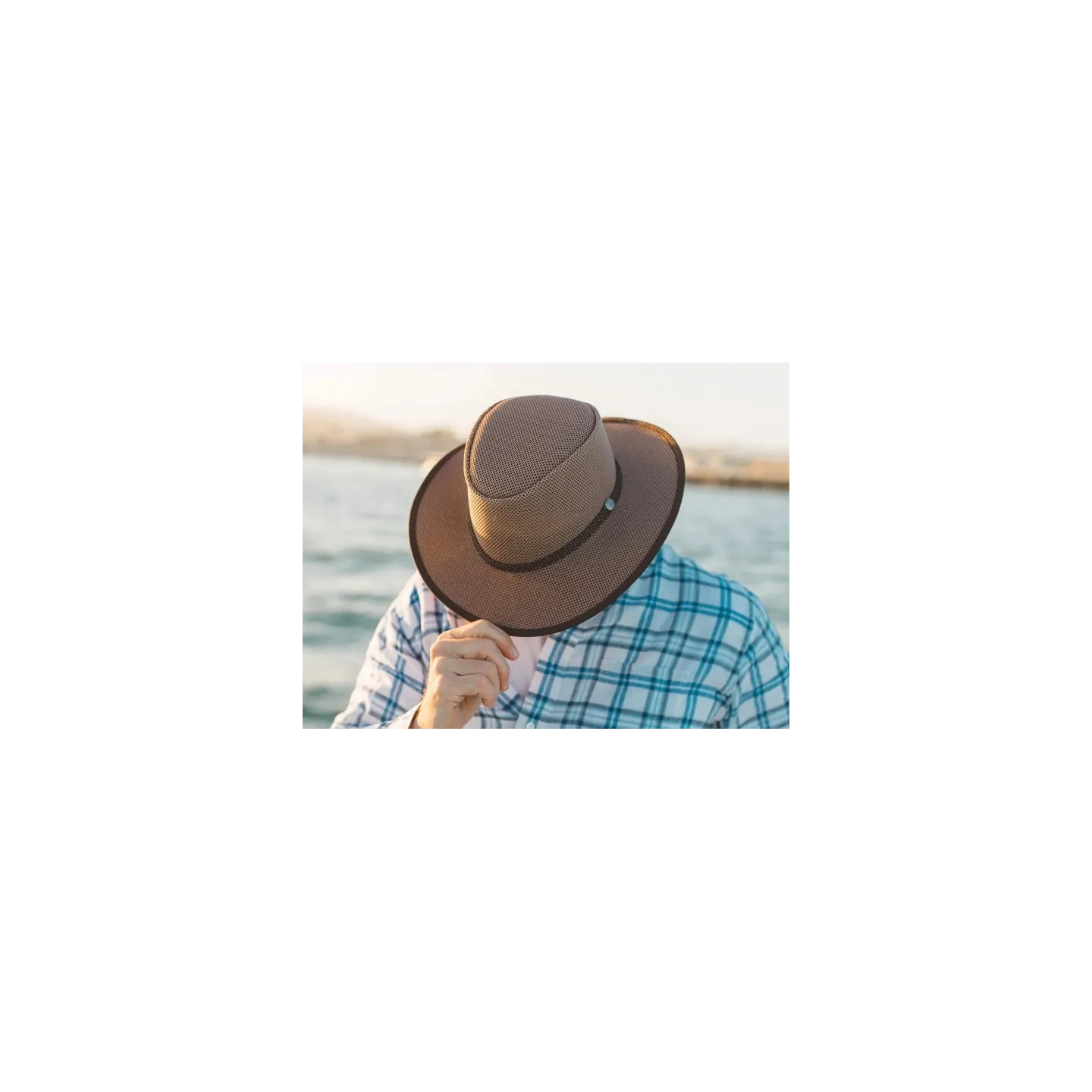 Chapeau Traveller Cabana Mesh Beaver - Headn'Home Reference : 8223 | Chapellerie Traclet