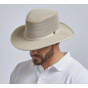 Ivory Cabana Mesh Traveler Hat - Headn'Home