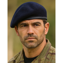 Navy Blue Paratrooper Commando Beret