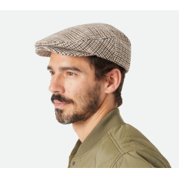 Casquette Hooligan Pieds De Poule Beige - Brixton