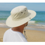 Chapeau Voyageur Monaco Anti-UV UPF+50 Beige - Traclet