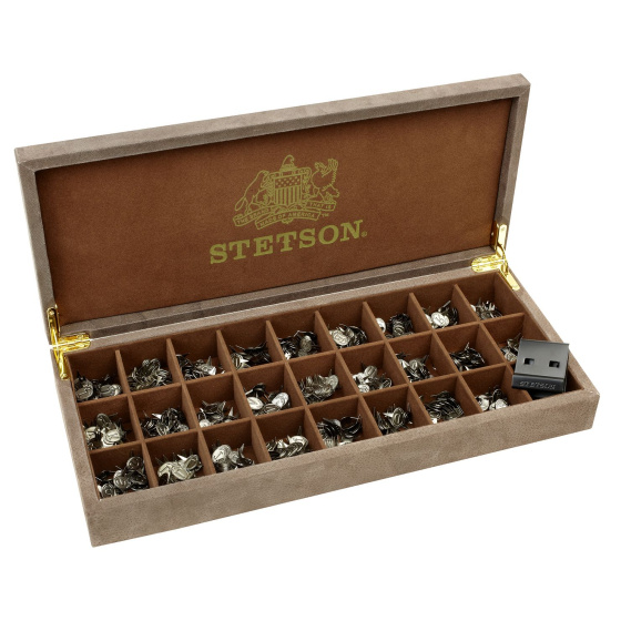 Brown Initials Box - Stetson