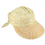 copy of Bandol Straw & Cotton Visor Cap - Traclet