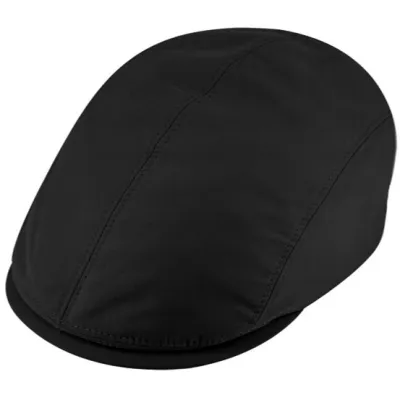 Casquette Plate Sympatex® protection UV Imperméable Noire