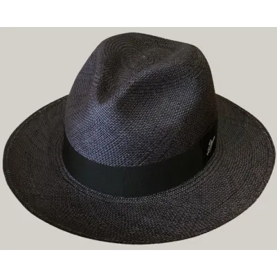 Black Panama Hat Durán - Traclet   Reference: 3741 | Chapellerie Traclet
