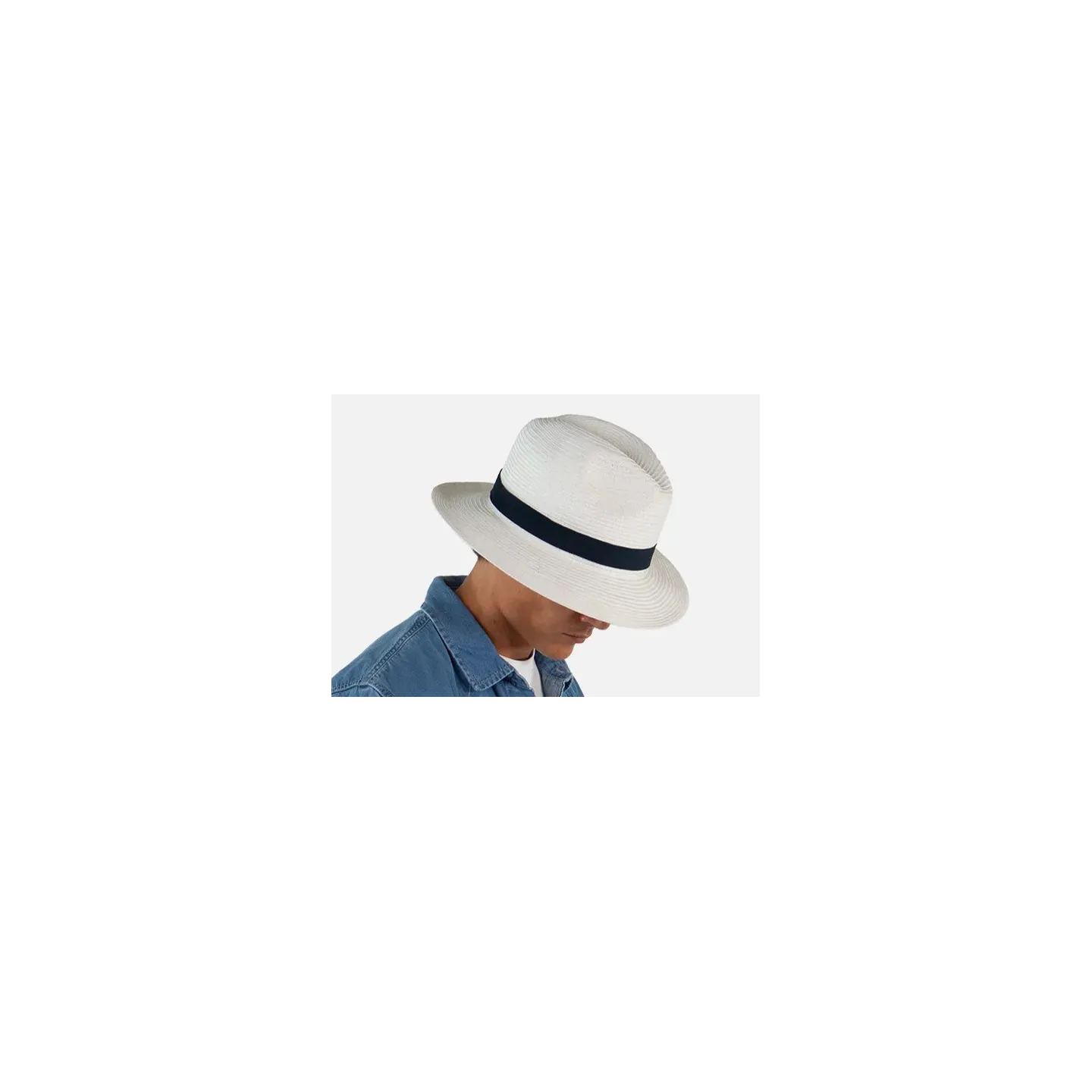 Chapeau Fedora Aveloz Balnc - Barts réf 22278 chapellerie traclet