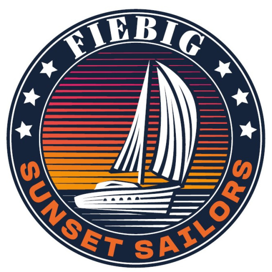 Cotton Sunset Sailors Baseball Cap - Traclet