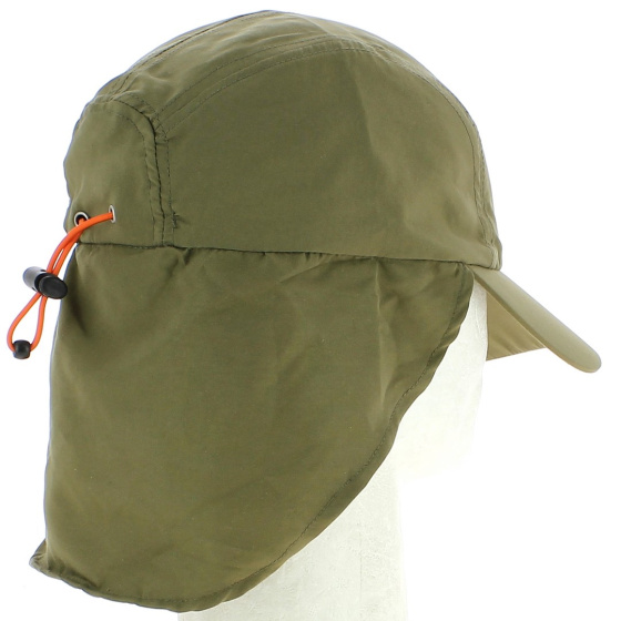 Saharan Trekking Cap Beige (khaki) or olive - Traclet Saharan Trekking Cap Beige (khaki) or olive - Traclet