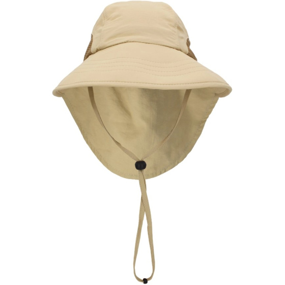 Casquette Niccolò Cache-Nuque Beige - Traclet
