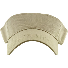 Casquette visière Carlo Coton Beige - Traclet
