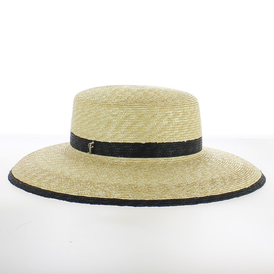 copy of Cassidy Natural Straw Wide-Brimmed Hat - Fléchet