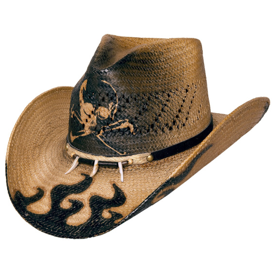 Dangerous Straw Cowboy Hat - Bullhide