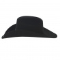 Black Double Kicker 8X Western Country Hat