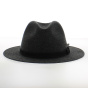 Chapeau Traveller imperméable Feutre Laine Noir ou Gris Anthracite chiné foncé - Traclet