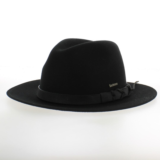 copy of Ambierle Wool Felt Traveler Hat in Anthracite - Traclet