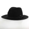 Chapeau Traveller Ambierle Feutre Laine Anthracite - Traclet Reference : 17561 | Chapellerie Traclet