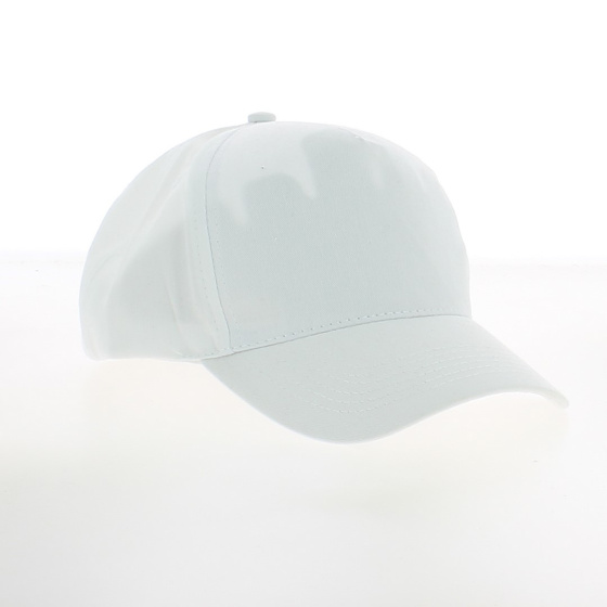 White Traclet Baseball Cap
