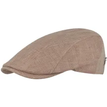 Perfect Flat Cap Brick Linen Anti UV 40+ - Fléchet Reference: 22307| Traclet Hat Shop