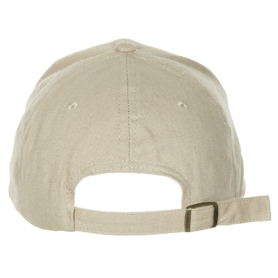 Casquette Baseball Massimo Coton Beige - Traclet