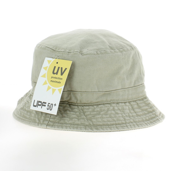 Bob Toni Coton Délavé Beige UPF50+