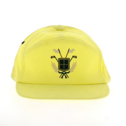 Yellow and Red Baseball Golf Cap - Torpedo