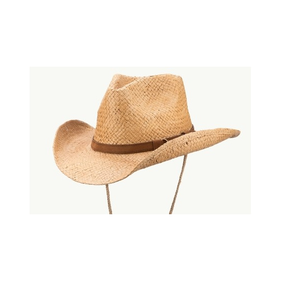 Chapeau CowBoy Boulder Paille Papier - Scippis