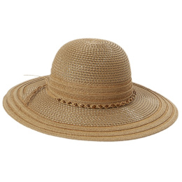 copy of Milos Natural Straw Wide-Brimmed Hat - Traclet