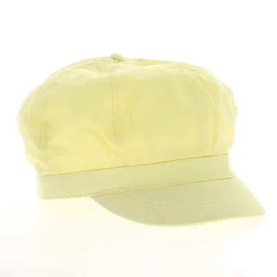 Casquette Gavroche Coton Jaune - TRACLET