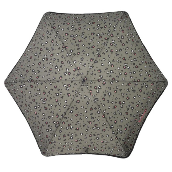 Mini Parapluie X-TRA Solide Manuelle Léopard kaki - Isotoner