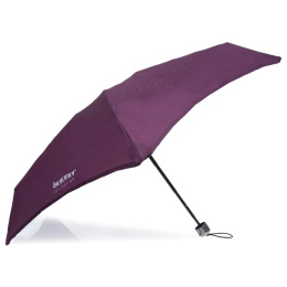Mini X-TRA Solid Manual Umbrella Plum - Isotoner