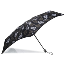 Mini Parapluie X-TRA Solide Automatique Feuille kaki - Isotoner